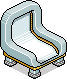 White Bling Chair