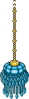 Blue Chandelier