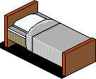 Plain Single Bed
