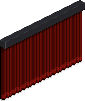 Red Theatre Curtain