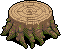 Tarot Tree Stump