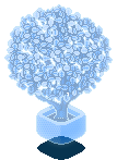 Blue Holo Tree