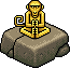 Monkey Statue & Nest