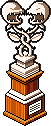 Silver Man-Eating Plant Trophy