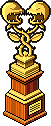 Golden Man-Eating Plant Trophy
