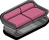 Pink Sofa