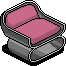 Pink Armchair