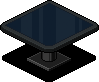 Black Square Dining Table