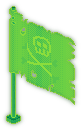 Ghost Pirate Flag