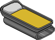 Yellow Single Bed