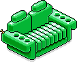 Green Inflatable Sofa