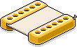 Yellow Inflatable Table