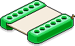 Green Inflatable Table