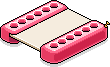 Pink Inflatable Table