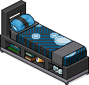 Blue Bed