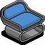 Blue Armchair