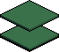 Green USVA Block Shelf