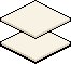 White USVA Block Shelf