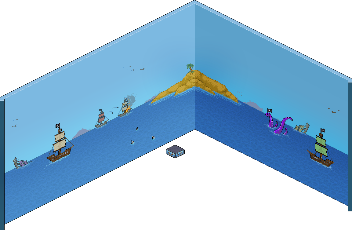Pirate Room Background
