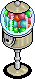 Beige Gumball Machine