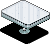 Aquamarine Booth Table