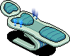 Blue Form Recliner