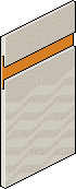 Orange Spa Wall