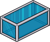 Large Blue Crate