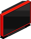 Red Stackable Video TV
