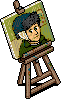 Victor Vangoof easel