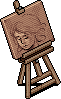 Lennard David Cheep easel