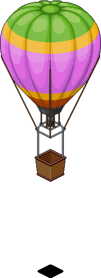 Pink Hot Air Balloon