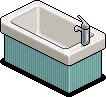 Teal Bath