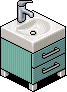Teal Sink