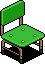 Green School Chair