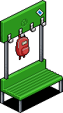 Green Coatrack