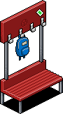 Red Coatrack