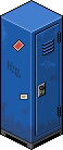 Blue School Locker