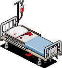 Bloody Hospital Bed
