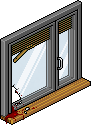 Window with Blood - Big