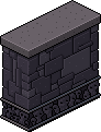Black Adobe Divider