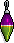 Purple Green Bauble