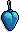 Blue Heart Bauble