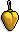 Yellow Heart Bauble