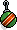Green Striped Bauble