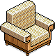 Beige Cozy Cabin Chair