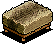 Cabin Footstool with Fur Cover