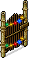 Festive Tiki Fence Gate