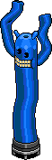 Blue Man Tube Man