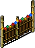 Festive Tiki Fence